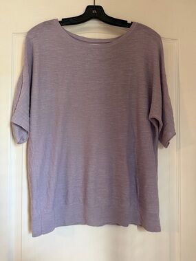 Market & Spruce Linen Dolman Sweater Tee Size Medium